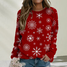 Laden Sie das Bild in den Galerie-Viewer, Weihnachtselement 3D-Druck All-Match Sweatshirt