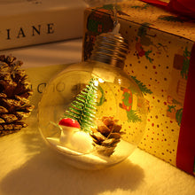Laden Sie das Bild in den Galerie-Viewer, Christbaumschmuck Leuchtkugeln
