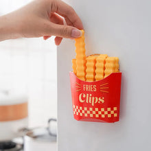 Laden Sie das Bild in den Galerie-Viewer, Lustige magnetische Pommes-Frites Lebensmittel Verschlussclip