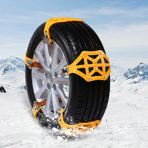 Tragbare universelle verdickte Auto-Schneeketten