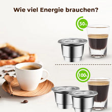 Laden Sie das Bild in den Galerie-Viewer, Wiederverwendbare Kaffeekapseln aus Edelstahl