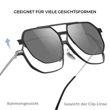 Laden Sie das Bild in den Galerie-Viewer, 3 in 1 Magnetisch polarisierte Sonnenbrille