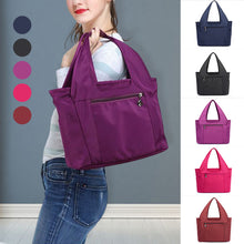 Laden Sie das Bild in den Galerie-Viewer, Leichte Einfarbige Outdoor-Reisetasche Aus Nylon