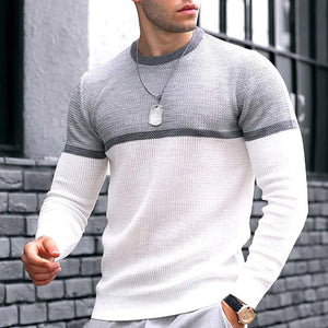 Lässiger Pullover mit Rundhalsausschnitt