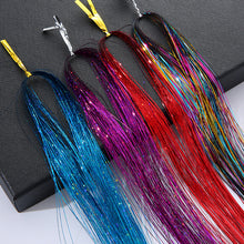 Laden Sie das Bild in den Galerie-Viewer, Bunte Golddrahtperücke