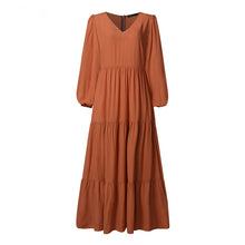 Laden Sie das Bild in den Galerie-Viewer, Damen Sommer Großes Rockkleid