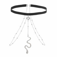 Laden Sie das Bild in den Galerie-Viewer, Modische Schlangenbeinkette aus Legierung