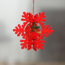 Laden Sie das Bild in den Galerie-Viewer, Weihnachten Anhänger aus Holz