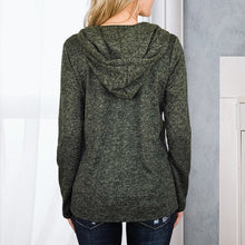 Laden Sie das Bild in den Galerie-Viewer, Kapuzenjacke mit Reißverschluss