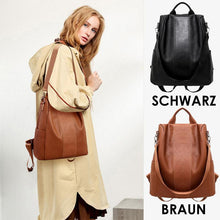 Laden Sie das Bild in den Galerie-Viewer, Wasserdichter diebstahlsicherer Nylon-Rucksack