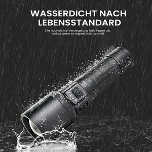 Ultrahelle Wasserdichte Taschenlampe für den Außenbereich