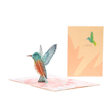 Laden Sie das Bild in den Galerie-Viewer, Muttertag Kolibri 3D-Karte