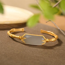 Laden Sie das Bild in den Galerie-Viewer, Elegantes antikes Bambusarmband