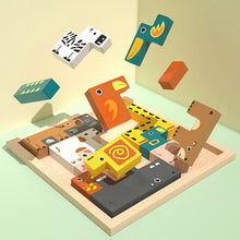 Laden Sie das Bild in den Galerie-Viewer, Tetris-Puzzle aus Holz