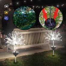 Laden Sie das Bild in den Galerie-Viewer, Wasserdichte Solargarten-Feuerwerkslampe