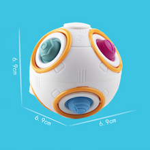 Laden Sie das Bild in den Galerie-Viewer, 3-in-1 Regenbogenkugel Dekompressionsspielzeug Fingerspitzenspinner