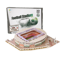 Laden Sie das Bild in den Galerie-Viewer, 3D dreidimensionales Fußballfeld-Puzzle
