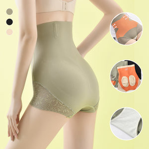 Damenhöschen mit hoher Taille und Bauchkontrolle