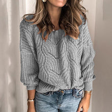 Laden Sie das Bild in den Galerie-Viewer, Weicher Pullover mit Rundhalsausschnitt