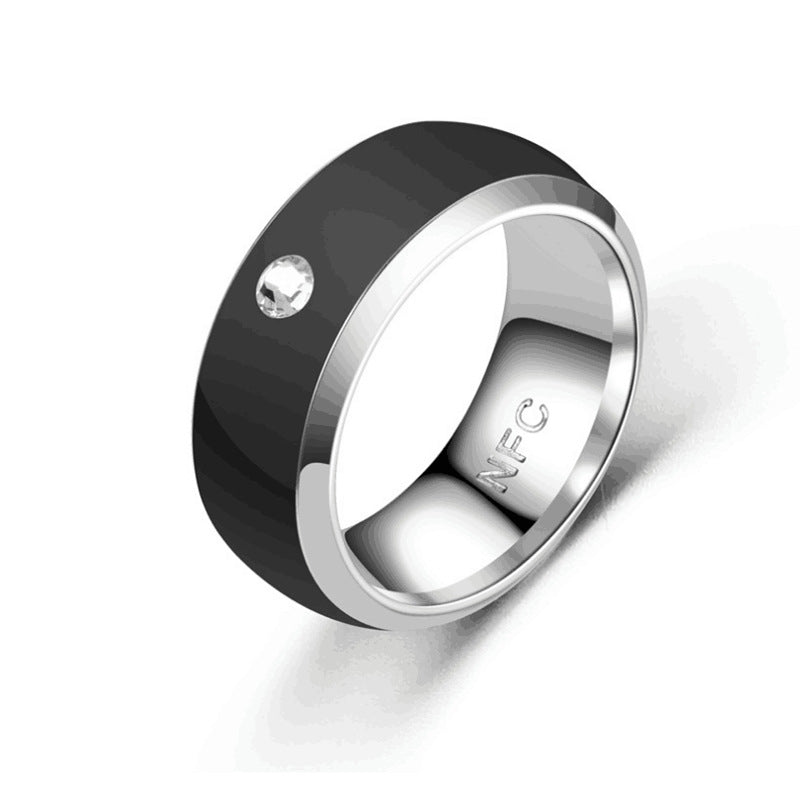 Intelligenter NFC Ring aus Edelstahl