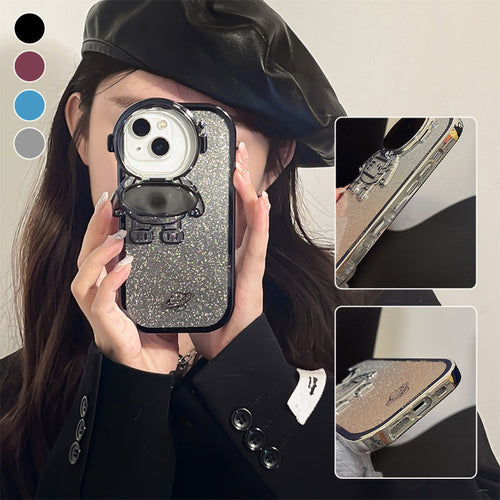 Handyhülle mit Astronautenständer für iPhone