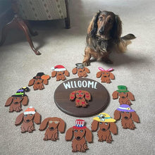 Laden Sie das Bild in den Galerie-Viewer, Dackel Tür hängende Dekoration