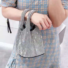 Laden Sie das Bild in den Galerie-Viewer, Glänzende Stilvolle Diamant-Handtasche