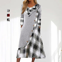 Laden Sie das Bild in den Galerie-Viewer, Vintage Unregelmäßiges Kleid