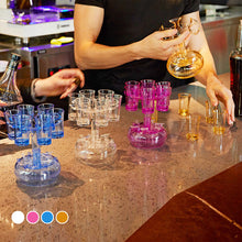 Laden Sie das Bild in den Galerie-Viewer, 6 Schnapsglasspender und Halter