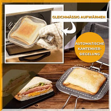 Laden Sie das Bild in den Galerie-Viewer, Tragbares Sandwich Bratengestell aus Edelstahl