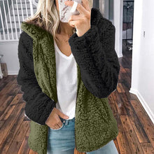 Laden Sie das Bild in den Galerie-Viewer, Warme Herbst-Winter-Kapuzenjacke