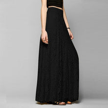 Laden Sie das Bild in den Galerie-Viewer, Einfarbiger Eleganter Spitzenrock