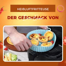 Laden Sie das Bild in den Galerie-Viewer, Faltbare Heißluftfritteuse Backblech aus Silikon