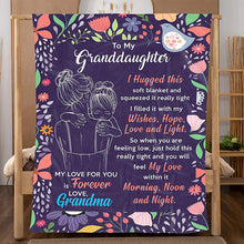 Laden Sie das Bild in den Galerie-Viewer, Geschenk der Enkelin - Süße Gesprächsdecke