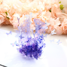 Laden Sie das Bild in den Galerie-Viewer, Erntedankkarte mit Blumen und Schmetterlingen