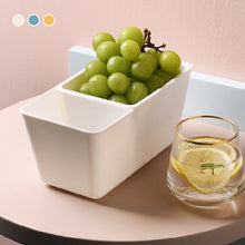 Laden Sie das Bild in den Galerie-Viewer, Quadratische Entleerbare Doppellagige Aufbewahrungsbox