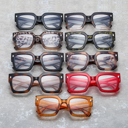 Vintage Brillengestell mit großem Rahmen