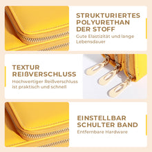 Laden Sie das Bild in den Galerie-Viewer, Multifunktionale Handytasche mit dreilagigem Reißverschluss