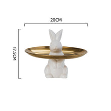 Laden Sie das Bild in den Galerie-Viewer, Kaninchenteller aus Keramik