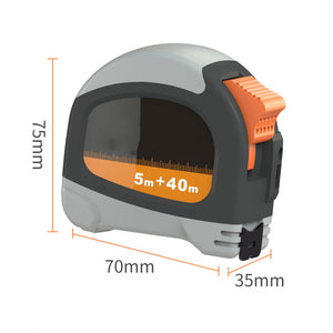 2 in 1 Laser-Bandmaß Aus Edelstahl