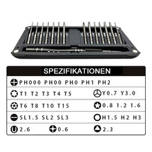 Laden Sie das Bild in den Galerie-Viewer, 30 in 1 professionelles magnetisches Schraubendreher Set