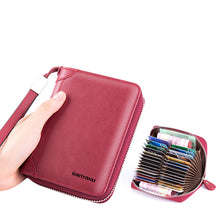 Laden Sie das Bild in den Galerie-Viewer, Multikartenschlitz Anti-Entmagnetisierung Reißverschlusstasche