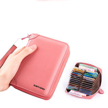 Laden Sie das Bild in den Galerie-Viewer, Multikartenschlitz Anti-Entmagnetisierung Reißverschlusstasche