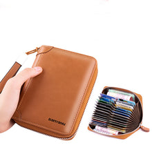 Laden Sie das Bild in den Galerie-Viewer, Multikartenschlitz Anti-Entmagnetisierung Reißverschlusstasche