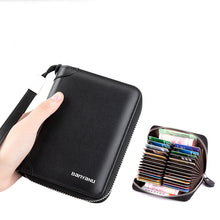 Laden Sie das Bild in den Galerie-Viewer, Multikartenschlitz Anti-Entmagnetisierung Reißverschlusstasche