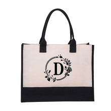 Laden Sie das Bild in den Galerie-Viewer, Leinwand Alphabet Tasche