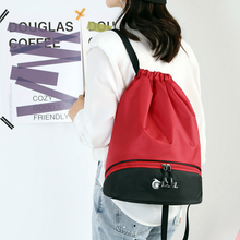 Laden Sie das Bild in den Galerie-Viewer, Wasserdichter Rucksack zur Nass- und Trockentrennung mit Kordelzug