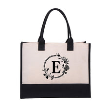 Laden Sie das Bild in den Galerie-Viewer, Leinwand Alphabet Tasche
