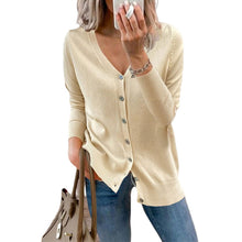 Laden Sie das Bild in den Galerie-Viewer, Strickjacke mit Knöpfen