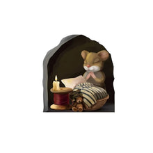 Laden Sie das Bild in den Galerie-Viewer, 3D Maus Wandtattoo Aufkleber